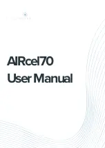 U-Earth Biotech AIRcel70 User Manual preview