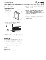 Preview for 12 page of U-Line 1224RF User Manual & Service Manual