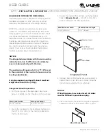 Предварительный просмотр 5 страницы U-Line 2224BEV User Manual