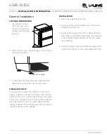 Preview for 12 page of U-Line ADA SERIES User Manual