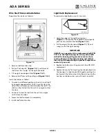 Preview for 11 page of U-Line ADA24R Use And Care Manual