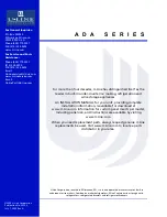 Preview for 20 page of U-Line ADA24R Use And Care Manual