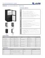 U-Line CLR1215 Quick Reference Manual preview