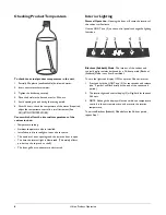 Preview for 8 page of U-Line CLR2160 Use And Care Manual