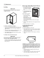 Preview for 12 page of U-Line CLR2160 Use And Care Manual