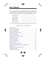 Preview for 4 page of U-Line CLRCO2075 User Manual