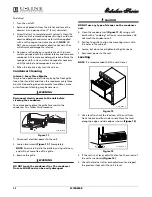 Preview for 12 page of U-Line Echelon 2275DWRROL Use And Care Manual