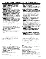 Preview for 2 page of U-Line Echelon CO2075FF Specifications