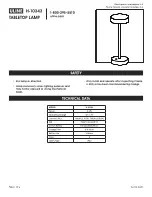 Предварительный просмотр 1 страницы U-Line H-10343 Quick Start Manual