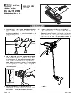 Preview for 4 page of U-Line H-1069 Manual