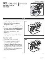 Preview for 1 page of U-Line H-1276 Instruction Manual