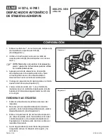 Preview for 3 page of U-Line H-1276 Instruction Manual
