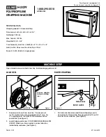 Preview for 1 page of U-Line H-2079 Manual