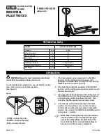U-Line H-2708 Quick Start Manual preview