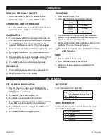 Preview for 2 page of U-Line H-3478 Quick Start Manual