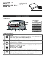 U-Line OHAUS DEFENDER 5000 Manual preview