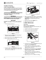 Preview for 10 page of U-Line Origins CO29FF Use And Care Manual