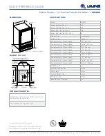 Предварительный просмотр 2 страницы U-Line SS1095 Quick Referenc Manual