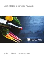 U-Line UHBV524 User Manual preview