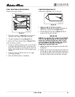 Предварительный просмотр 15 страницы U-Line WINE CAPTAIN 2115R Use And Care Manual