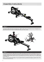 Preview for 6 page of U.N.O Motive Fitness WR500 Assembly & User Instructions