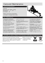 Preview for 16 page of U.N.O Motive Fitness WR500 Assembly & User Instructions