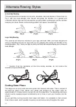 Preview for 18 page of U.N.O Motive Fitness WR500 Assembly & User Instructions