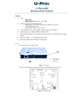 Preview for 1 page of U-Prox HE Installation Manual