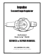 U.S. Divers Impulse Service & Repair Manual preview