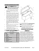 Preview for 2 page of U.S. General 66244 Instructions And Precautions