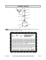 Preview for 7 page of U.S. General 94122 Assembly And Operating Instructions Manual