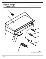 Preview for 4 page of U.S. Range "REGAL" SERIES Parts List