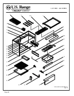 Preview for 20 page of U.S. Range "REGAL" SERIES Parts List