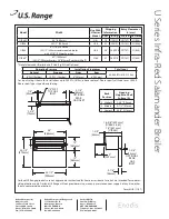 Preview for 2 page of U.S. Range U.S. Range UIR36 Specifications