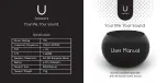 U Speakers MINI User Manual preview