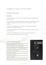 Preview for 6 page of uandksound M6 Series Owner'S Manual