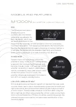 Preview for 9 page of uandksound M6 Series Owner'S Manual