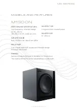 Preview for 15 page of uandksound M6 Series Owner'S Manual