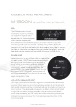 Preview for 16 page of uandksound M6 Series Owner'S Manual