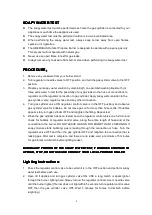 Preview for 8 page of Uberhaus SP001 Operator'S Manual