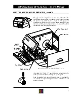 Предварительный просмотр 5 страницы UBI EasyCoder 401 Linerless User Manual