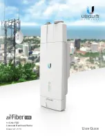 Ubiquiti airFiber 11FX User Manual предпросмотр