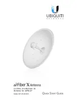 Ubiquiti airFiber X Quick Start Manual preview