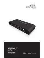 Предварительный просмотр 1 страницы Ubiquiti ERLite-3 Quick Start Manual