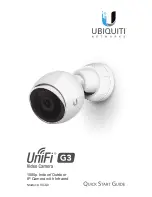 Предварительный просмотр 1 страницы Ubiquiti UVC-G3 Quick Start Manual