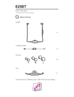 Preview for 2 page of UBL E25BT Quick Start Manual