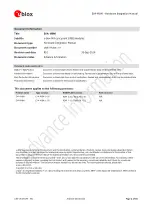 Preview for 2 page of Ublox EVA-M8M Hardware Integration Manual