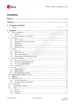 Preview for 4 page of Ublox EVA-M8M Hardware Integration Manual