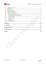 Preview for 6 page of Ublox EVA-M8M Hardware Integration Manual