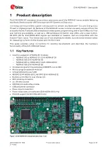 Предварительный просмотр 4 страницы Ublox EVK-NORA-B1 User Manual